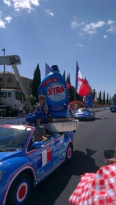 Free Fabric softener anyone? - The Tour publicity caravan