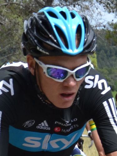 Thinking how much he hates Wiggins - Chris Froome